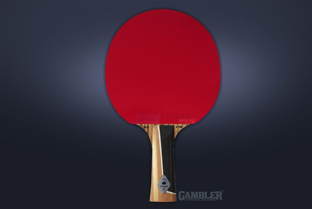 Ракетка Gambler ZEBRAWOOD IM8 CARBON MECH-TEK (коническая)