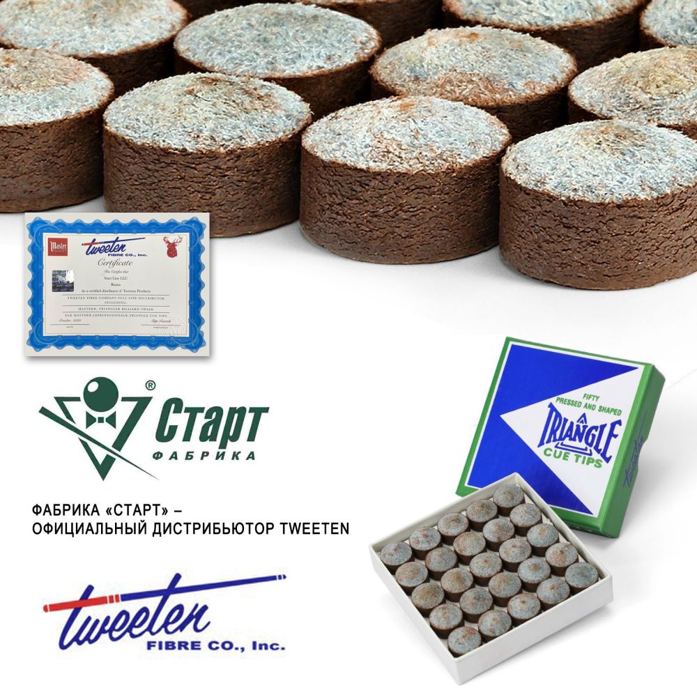 Наклейка Tweeten Triangle 12,5 мм (50 шт)
