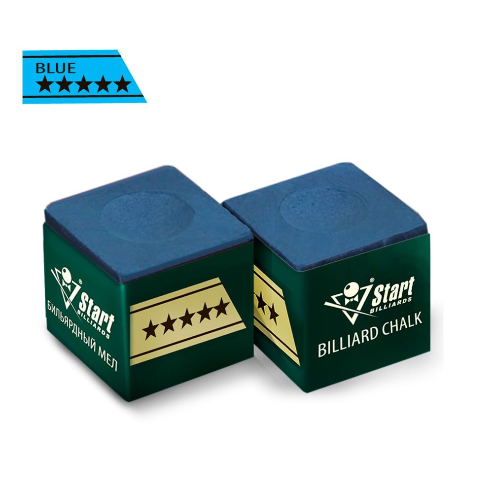 Мел Startbilliards 5 звезд синий (2шт)