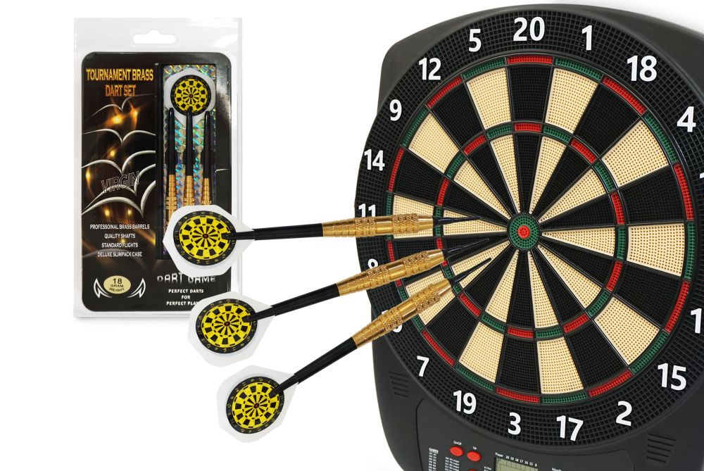 Комплект дротиков VIRGIN Латунь 18 GM (Soft Tip)