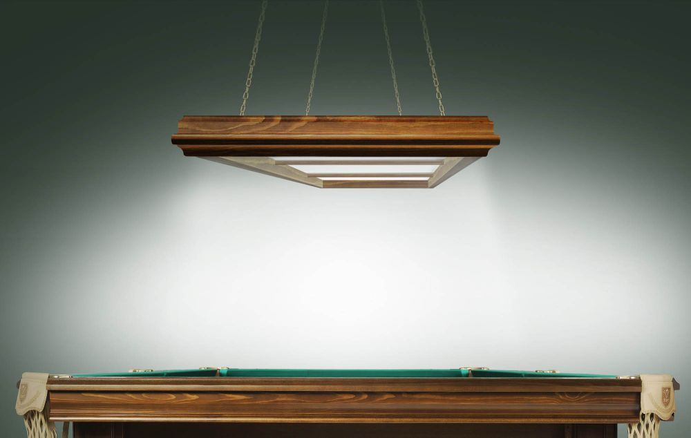 Лампа Evolution 3 секции сосна (ширина 600) (№3,фурнитура черная глянцевая)