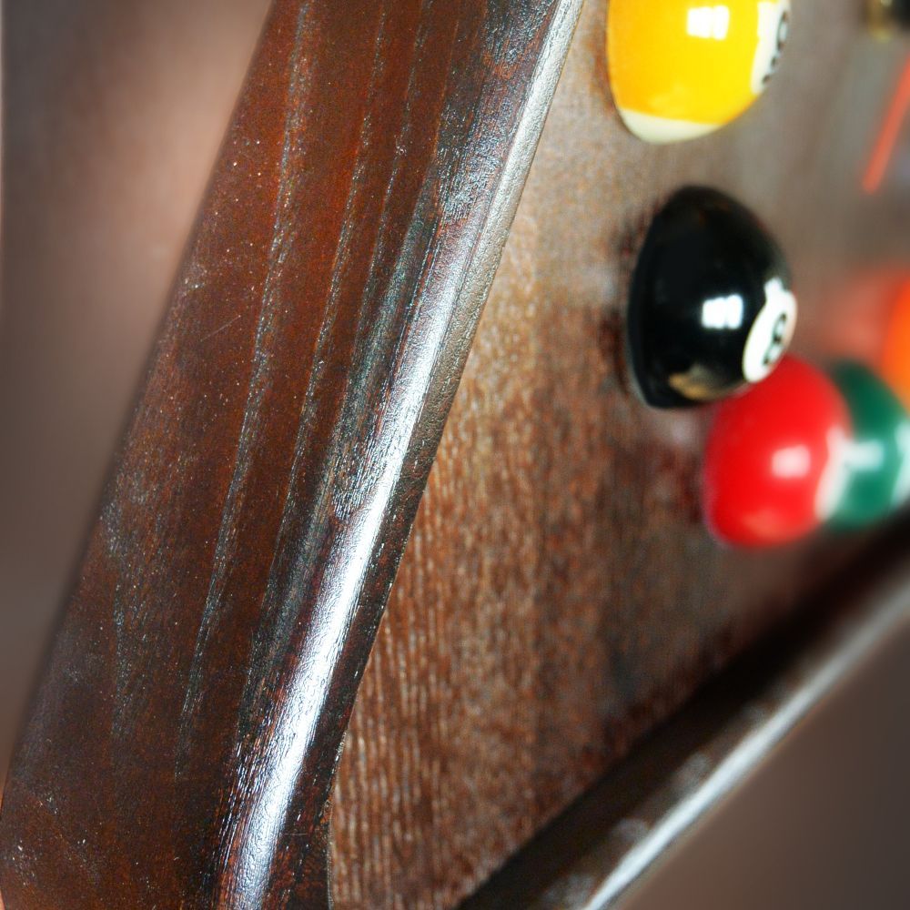 Часы Треугольник ясень/шпон (№ 5)