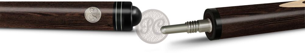 10-5-У Кий Классик 13 запильный с удлинителем 2 РС, венге/граб