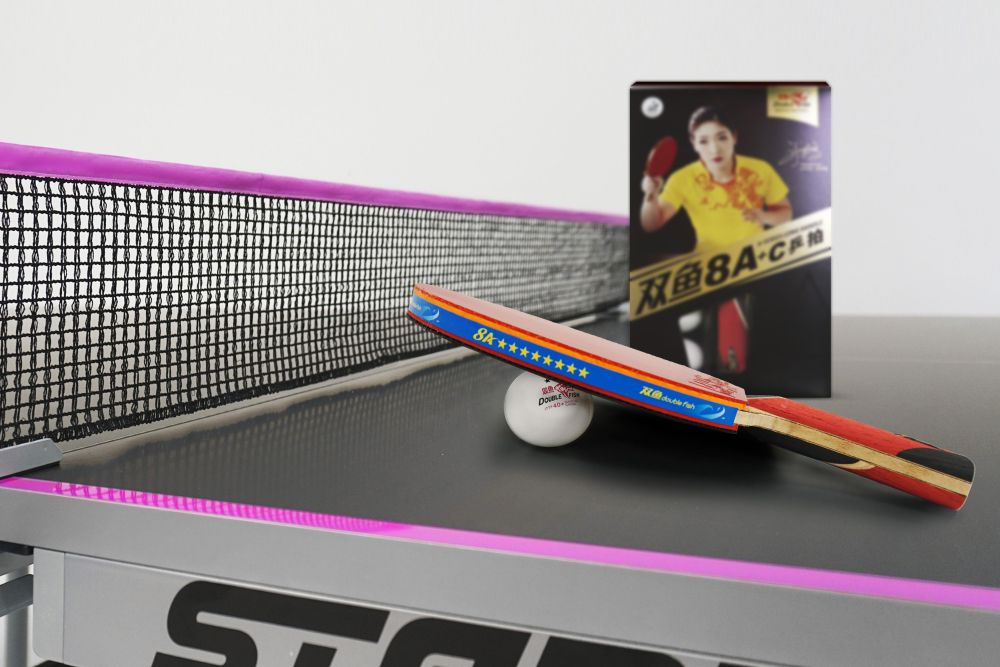 Ракетка с чехлом для н/т Double Fish (8A+C серия)