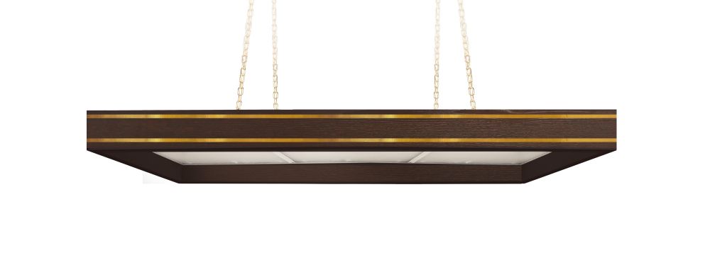 Лампа Neo 3 секции ЛДСП (серый (ЛДСП),фурнитура медь)