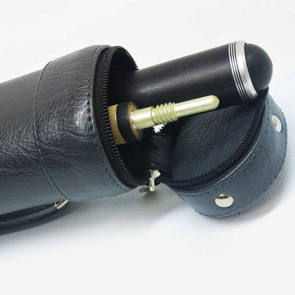 Тубус на 1 кий Evolution DUO (без кармана) (светло-серый/черный)