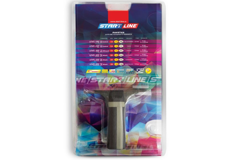 Теннисная ракетка Start line Level 600 New (коническая) 12704
