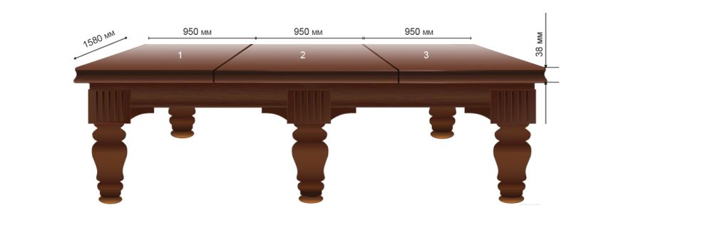 Столешница СБ, 9ф (№4)