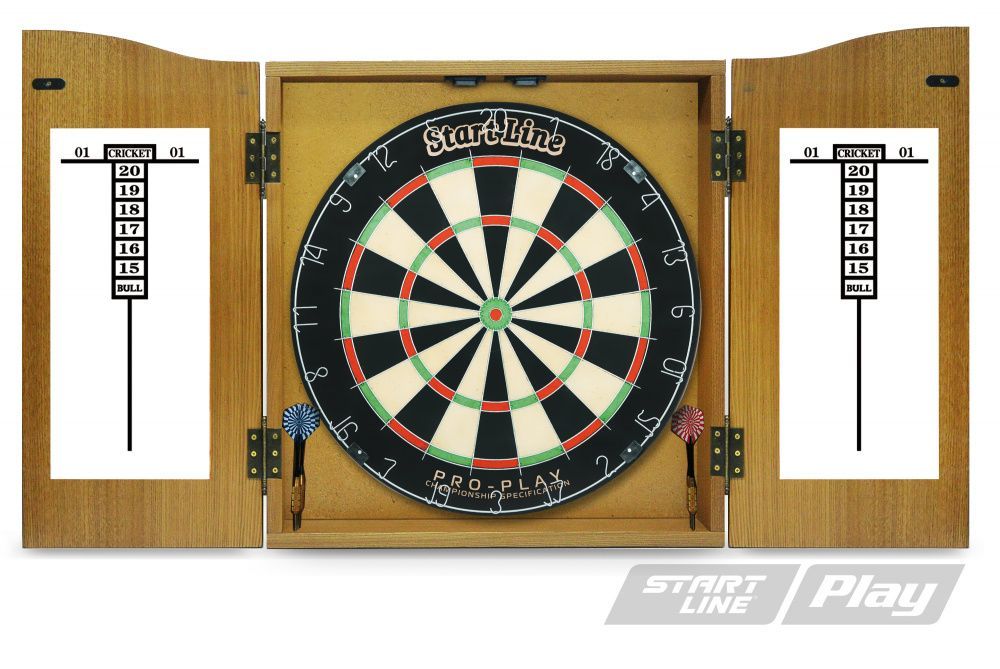 Кабинет для дартса фигурный (№4 )