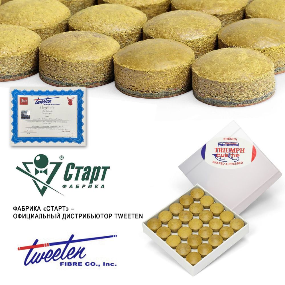 Наклейка Tweeten Triumph 12,5 мм (50 шт)