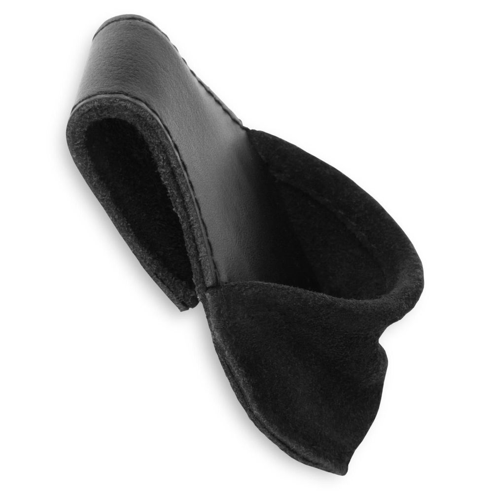 Держатель мела Карман замшевый чёрный H-129-VL  03926