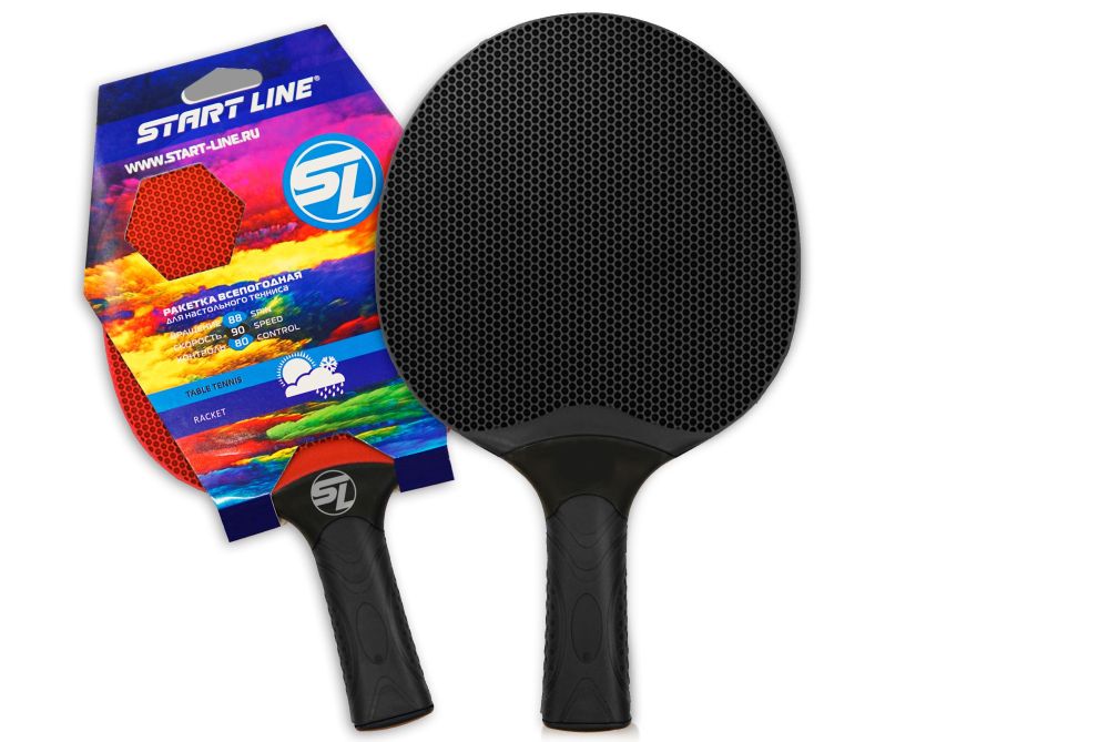 Теннисная ракетка Start line   plastic (red)