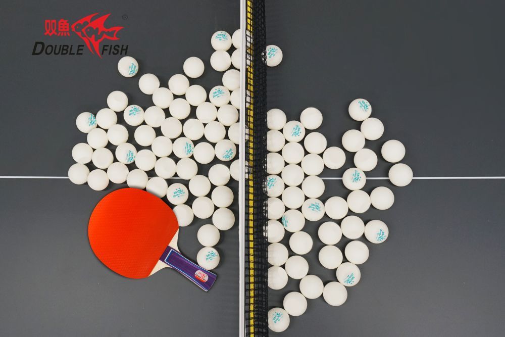 Мячи для н/т Double Fish 2* Volant (10 шт/упак.) р-р.40+