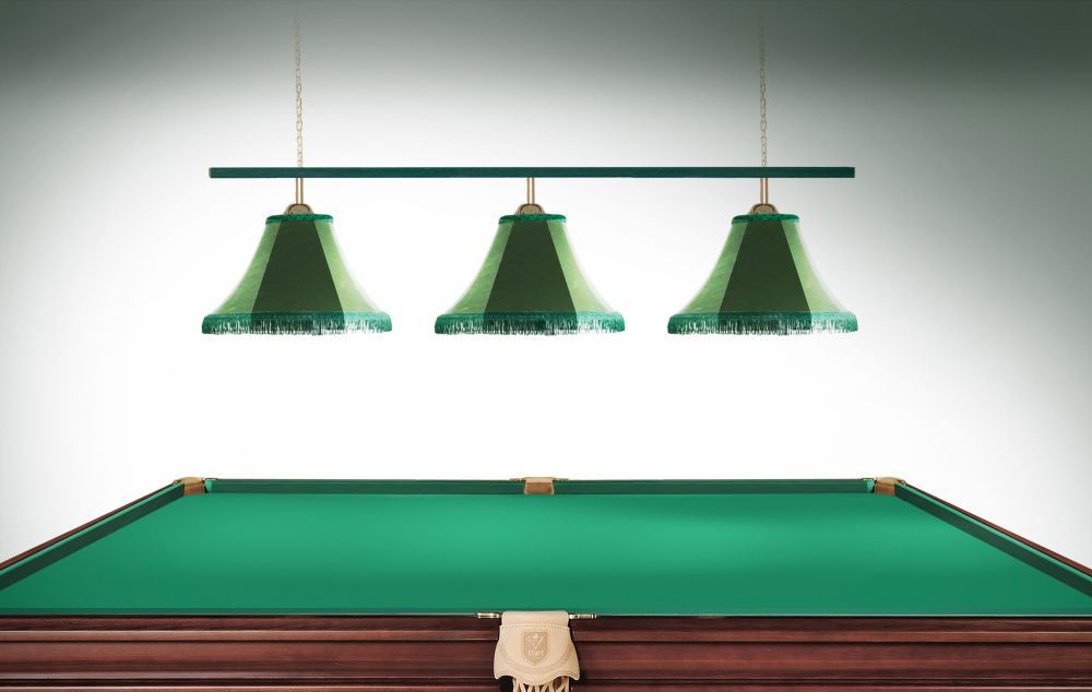 Лампа Классика 3 пл. металл (№2,Бархат красный,бахрома желтая,фурнитура золото,НЕ БРАТЬ)