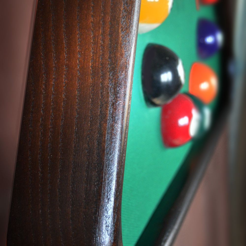 Часы Треугольник ясень/сукно (№5,Сукно Euro Pro 50 ш1.98м Yellow green)