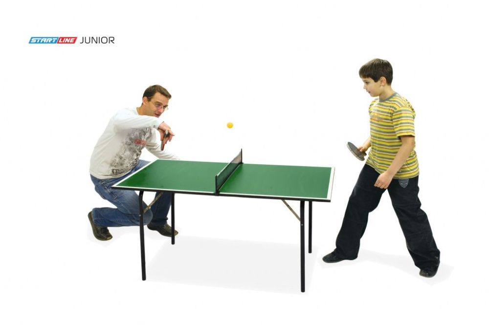 Стол теннисный Junior Зелёный с сеткой