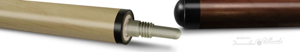 2-6-Пул Кий Любительский 2 РС, турняк-граб,цвет эбен