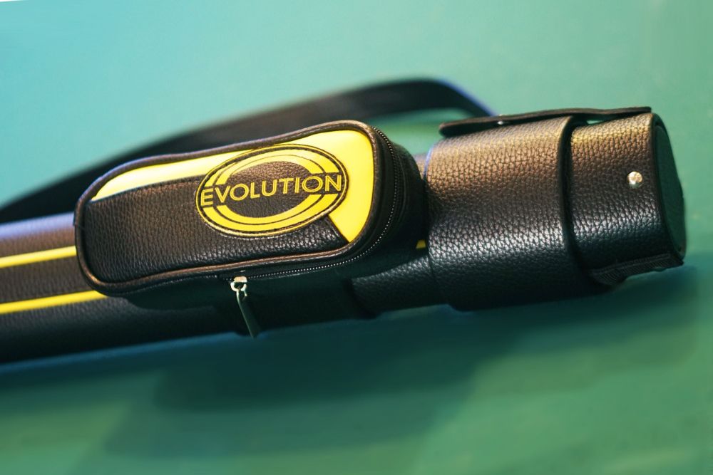 Тубус на 3-х составной кий Evolution CLUB (1 карман) (зеленый матовый)