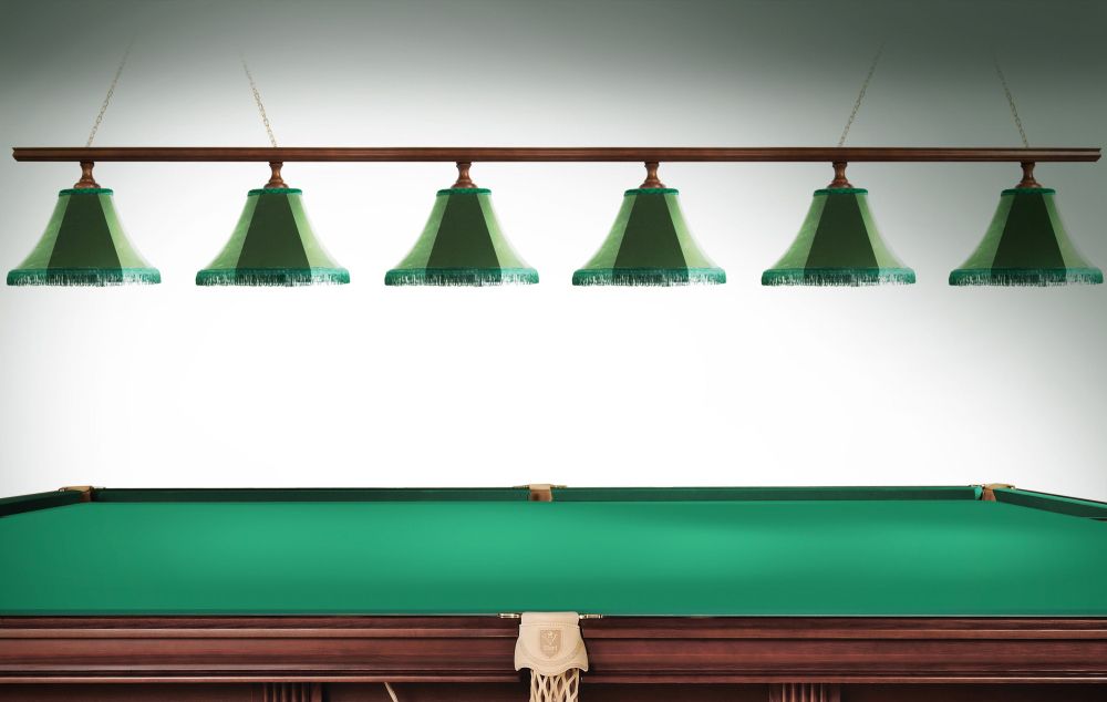 Лампа Классика 2 6пл. ясень (№1,Бархат красный,бахрома желтая,фурнитура золото)