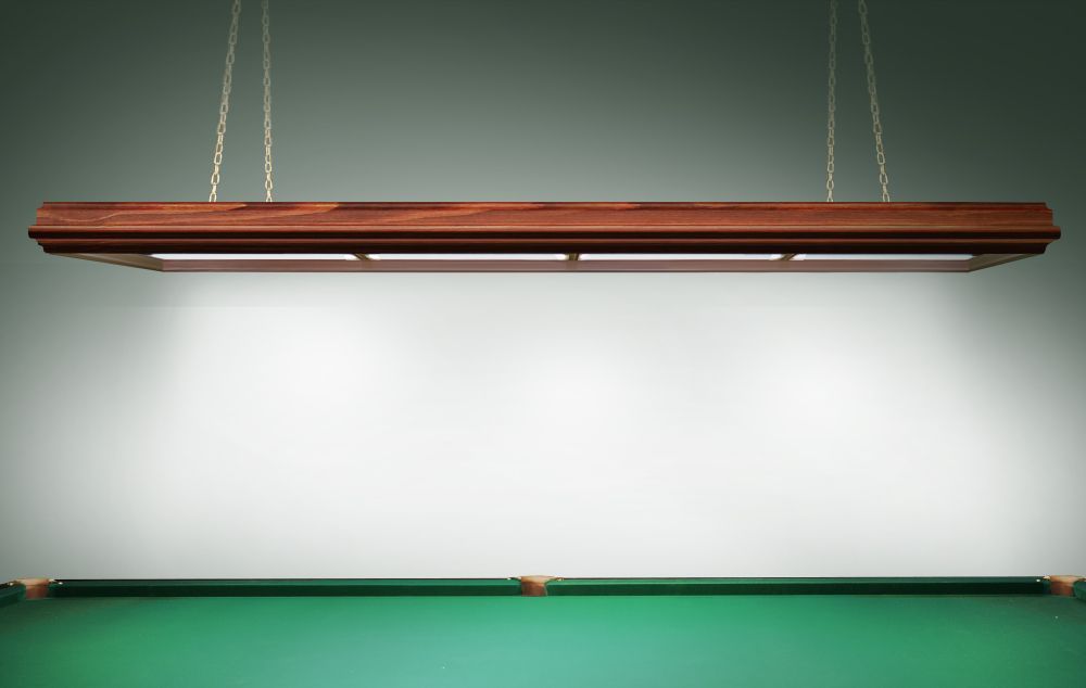 Лампа Evolution 4 секции ясень (ширина 600) (№4,фурнитура золото)