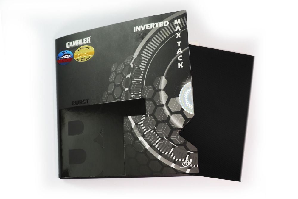 Накладка для ракетки GAMBLER BURST 2.1MM BLACK