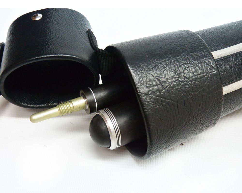 Тубус на 1 кий Меркури CLUB (без кармана) (черный/желтый)