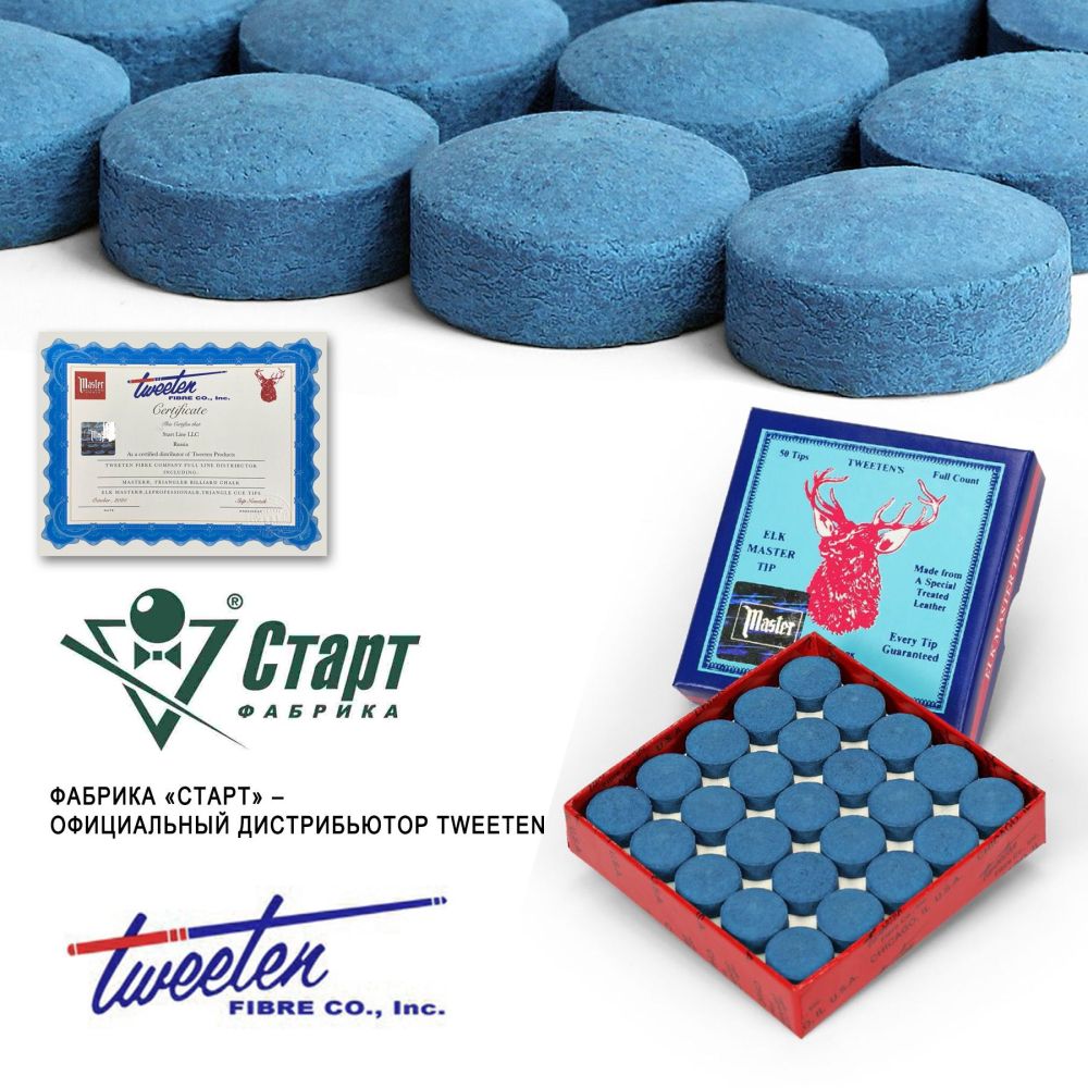 Наклейка Tweeten ELK Master 12,5 мм (50 шт)