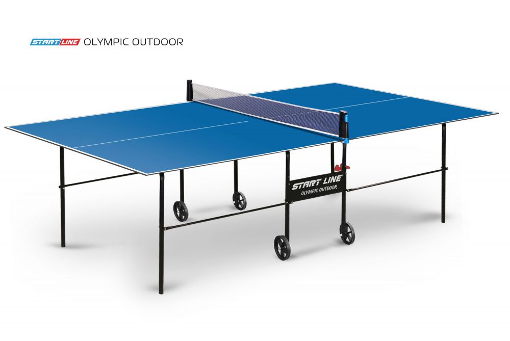 Стол теннисный Olympic Всепогодный Синий