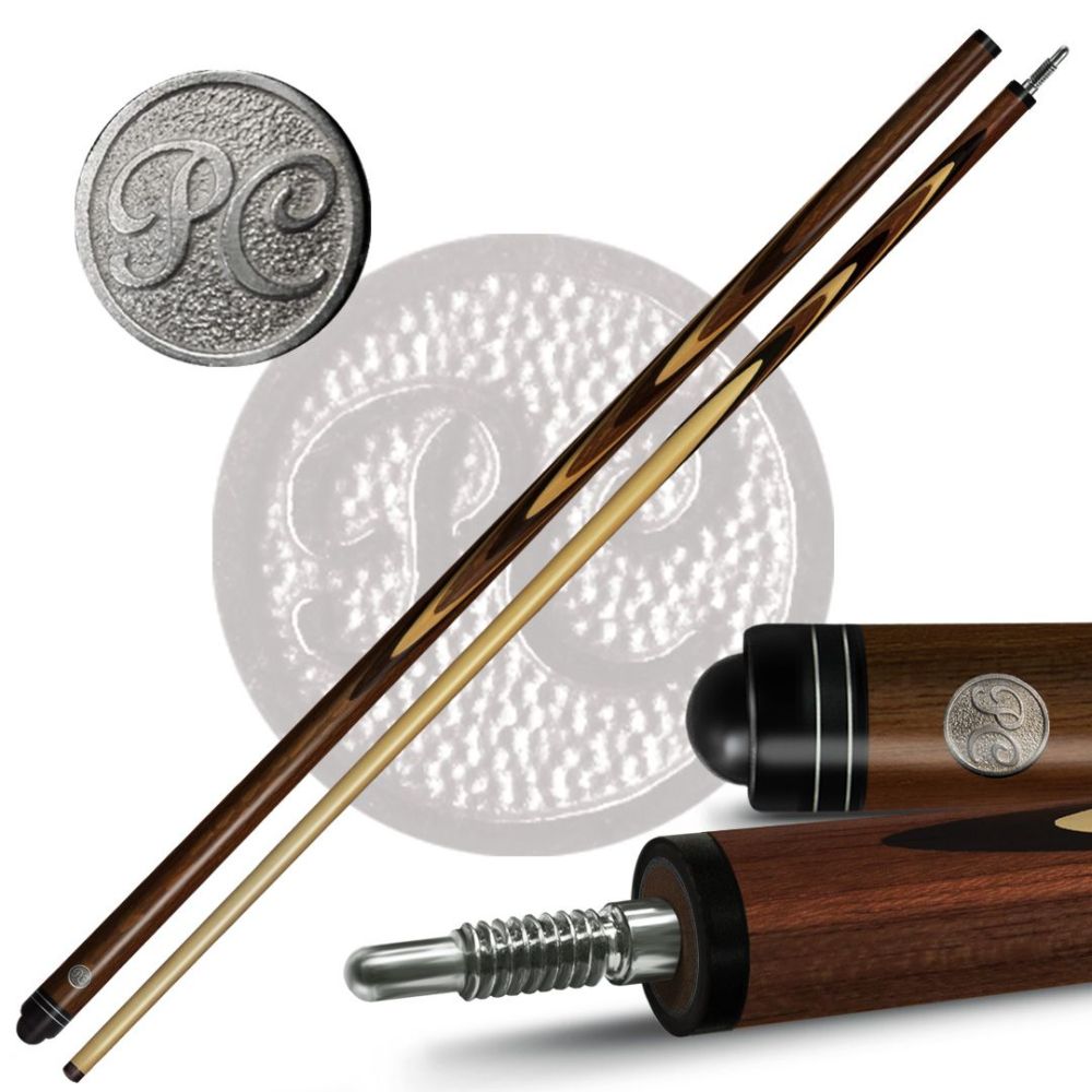 10-10-ПУЛ Кий Классик 11-запильный 2 РС, черн.граб/лайствуд(РС)