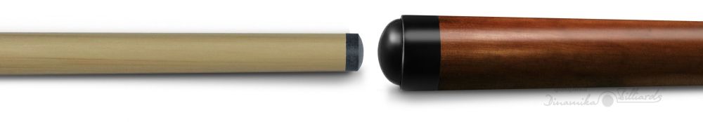 1-5-Пул Кий Звездочка 1 РС, турняк-граб,цвет венге