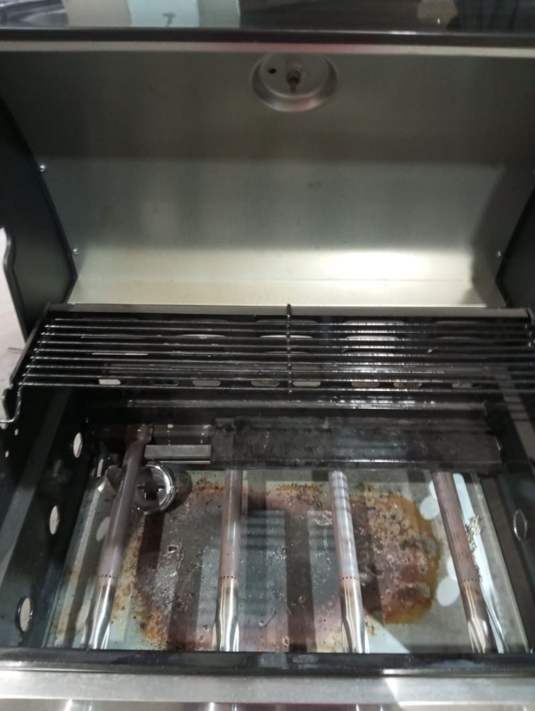 Газовый гриль 4+1 горелки УЦЕНКА №51