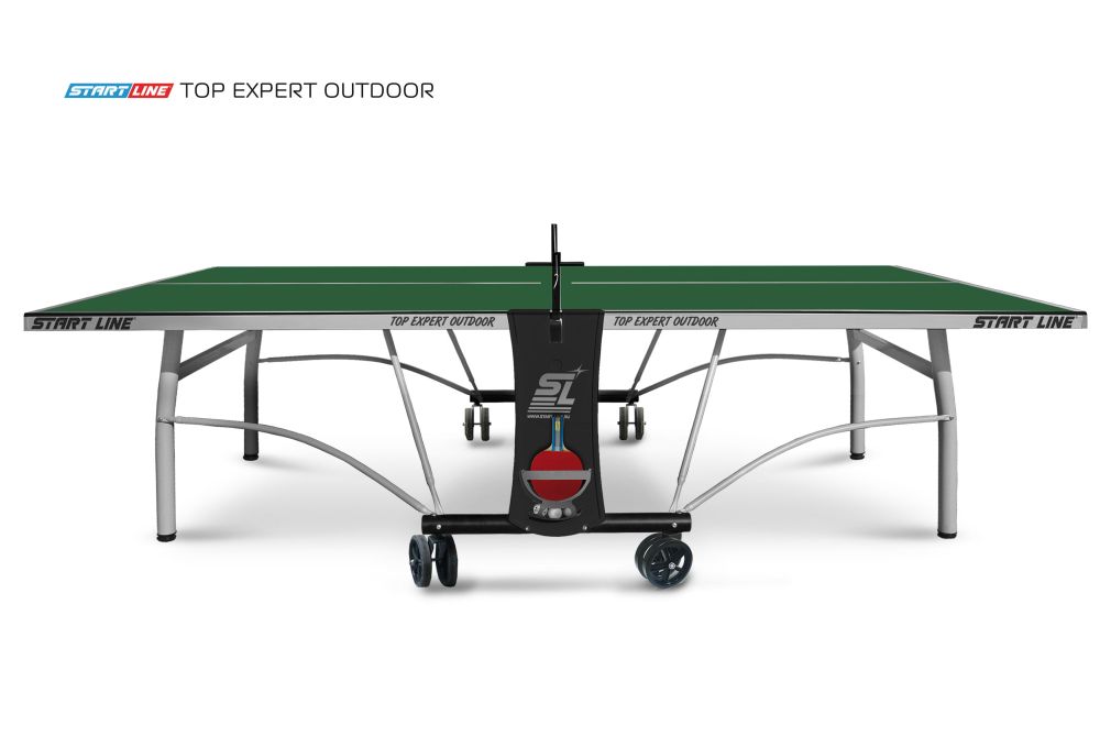 Стол теннисный Top Expert 6 Всепогодный Зелёный