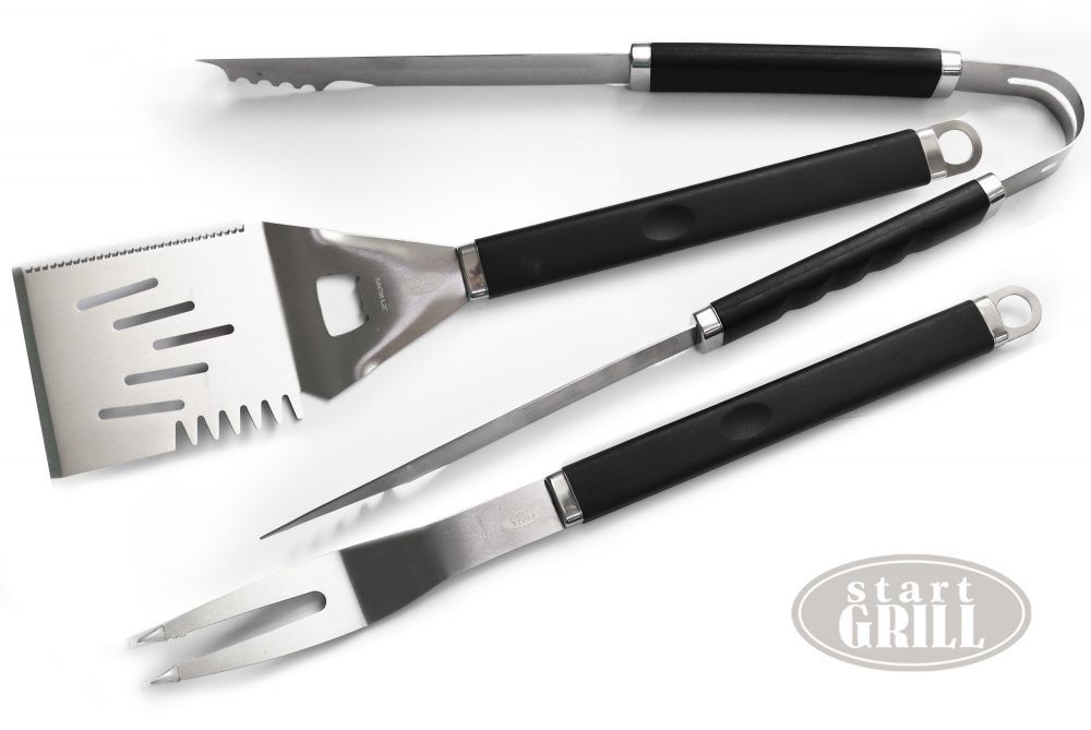 Набор для гриля (рукав: лопатка, вилка, щипцы)