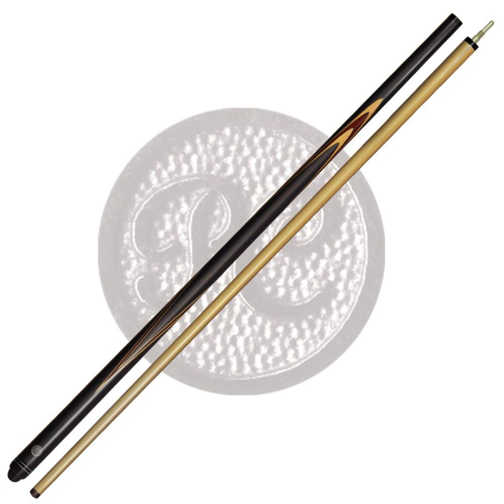 14-1-Р-П Кий Практик 6 запилов 2 РС, черный граб/падук(РС)